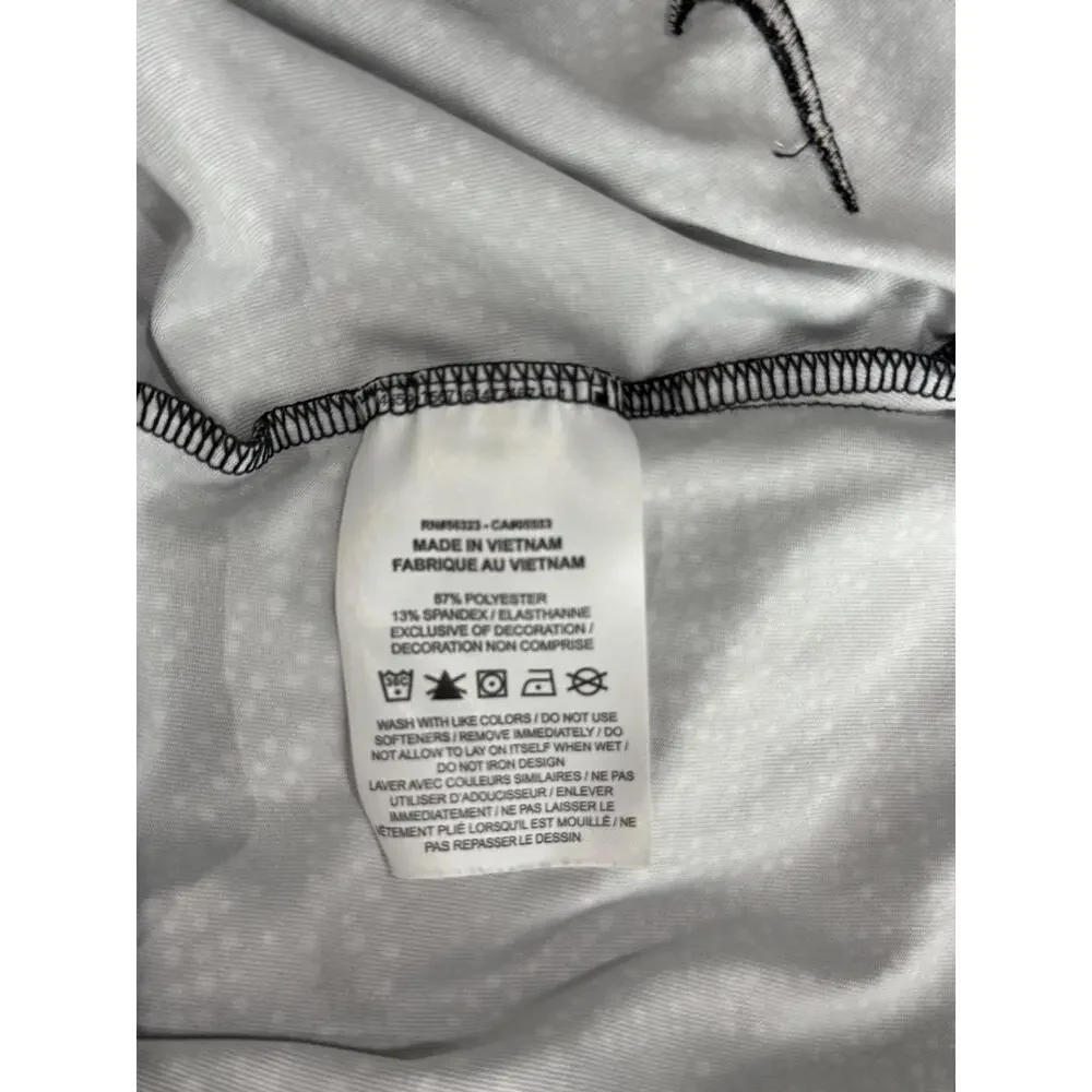 Nike Womens Geometric V-Neck‎ Sleeveless Top Large